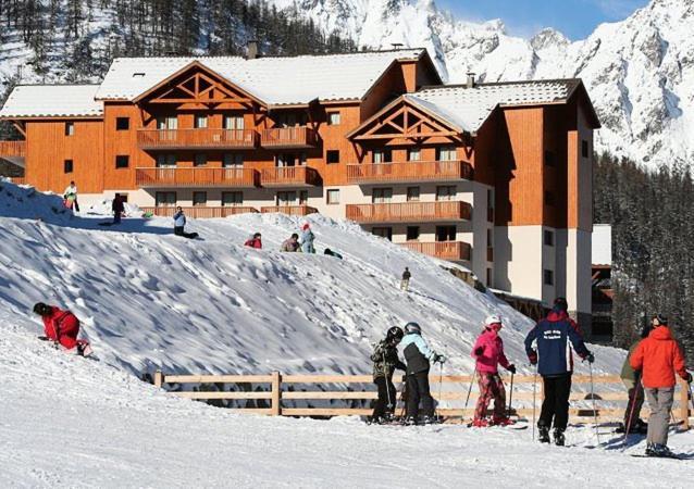 Les Gentianes By Actisource Aparthotel Puy-Saint-Vincent Buitenkant foto