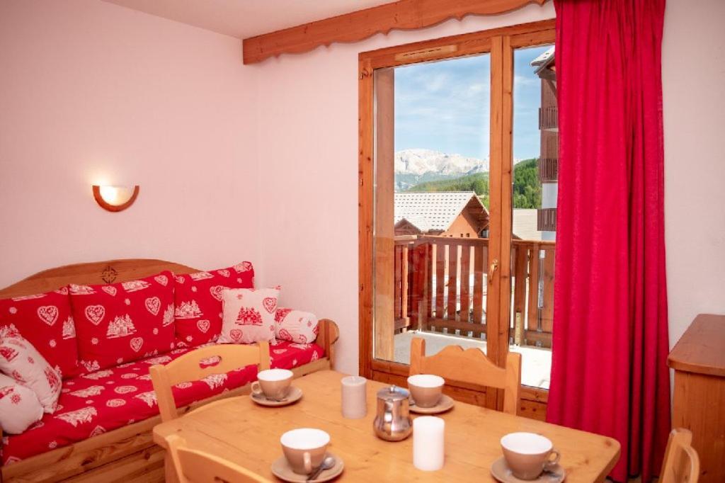 Les Gentianes By Actisource Aparthotel Puy-Saint-Vincent Buitenkant foto